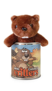 Mini 4" Canned Beaver - Canned Critters