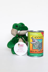 6" Canned Alligator