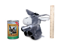 6" Canned Donkey