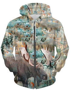 Camo moose - Canned Critters