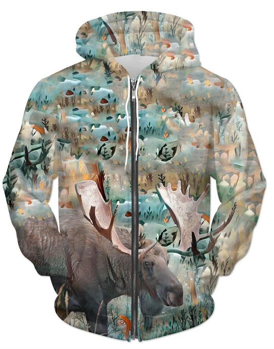 Camo moose - Canned Critters